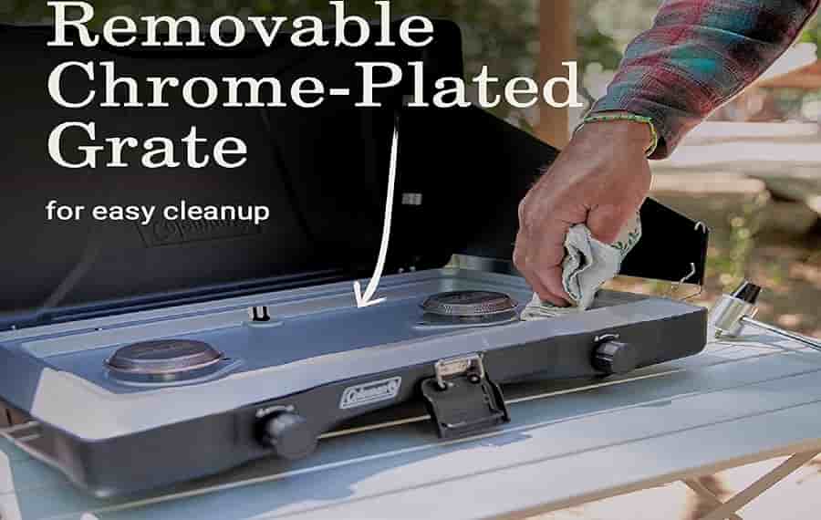 Use Camping Stove Clean