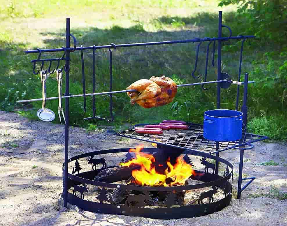 Practical Campfire to Cook Food