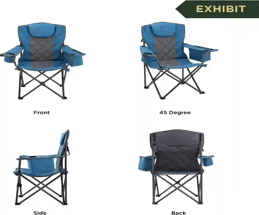 Fabric Patch Camping Chair