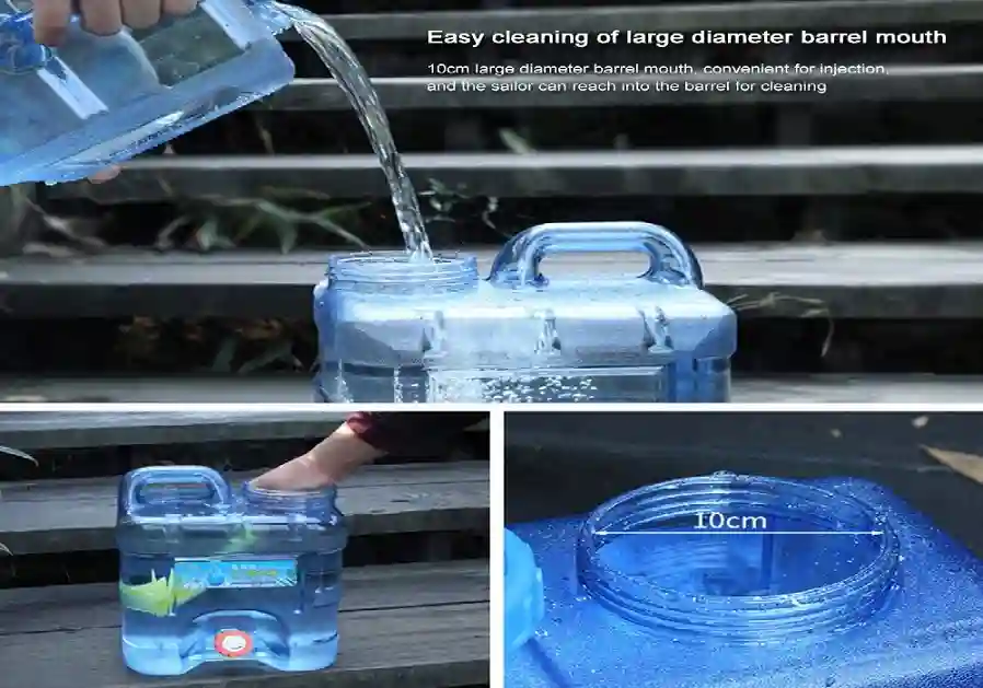 Tips Clean Camping Water Containers