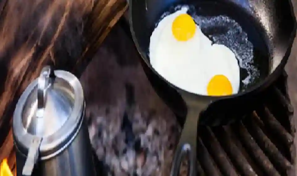 Camping Menu Needs Eggs and Milk