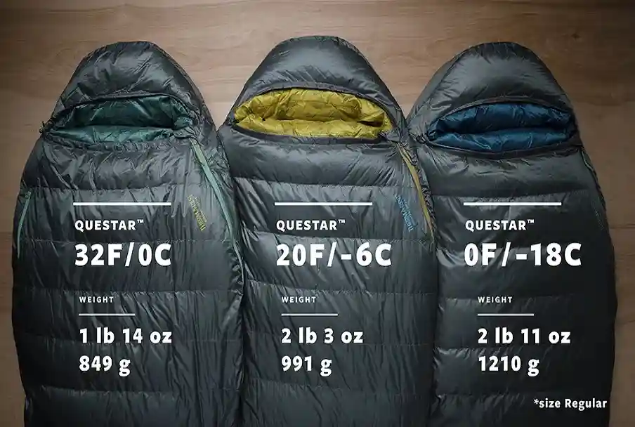 Down insulation sleeping bag