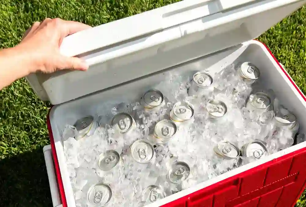 Reduce opening and closing your cooler