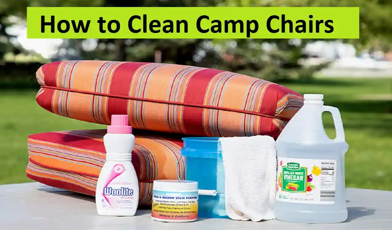 How to Clean Camp Chairs