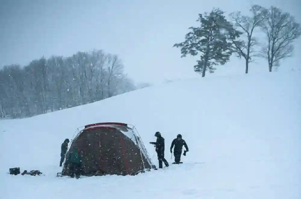 How cold is too cold to camp?