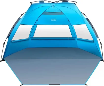 OutdoorMaster Pop Up 4 Person Beach Tent