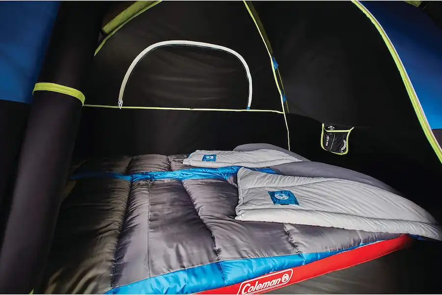 Sleeping Area In Tent