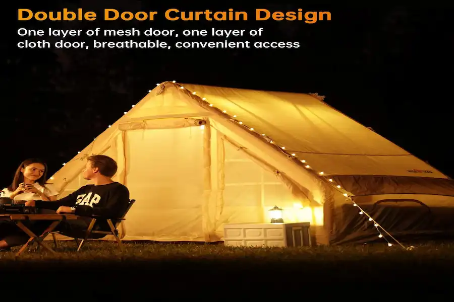 Design of Inflatable Tents