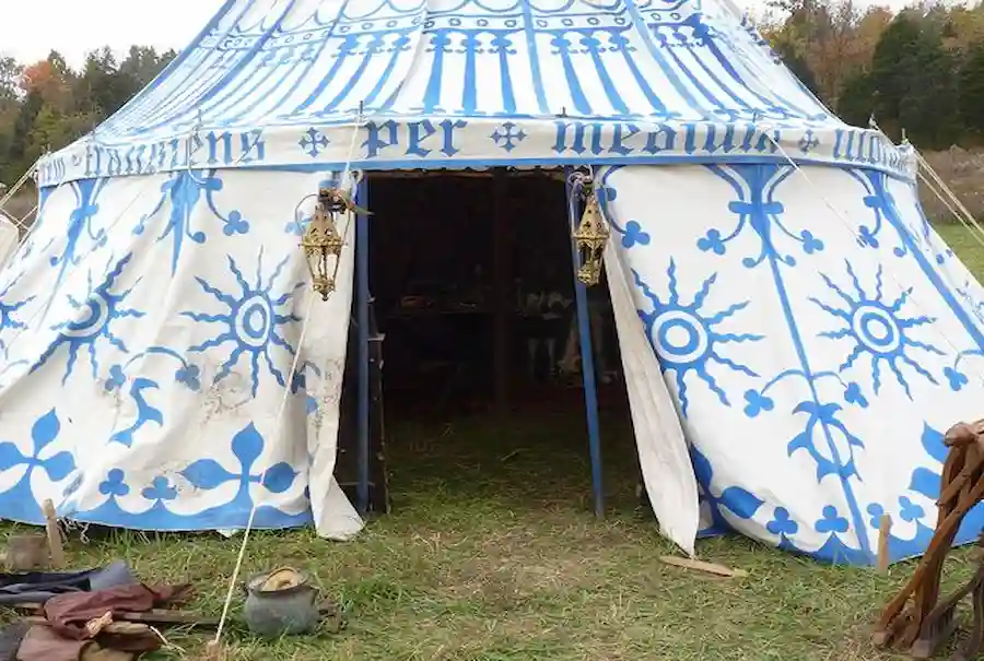 How to Paint a Canvas Tent