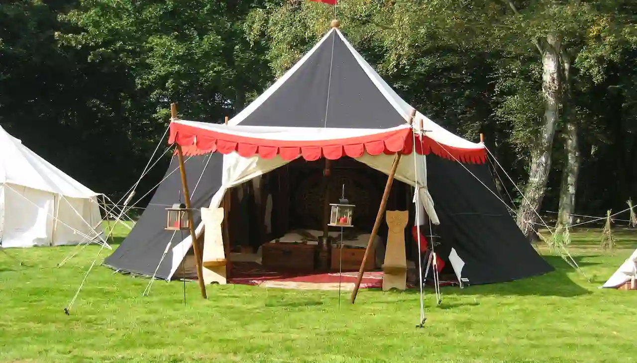 What Were Medieval Tents Made Of