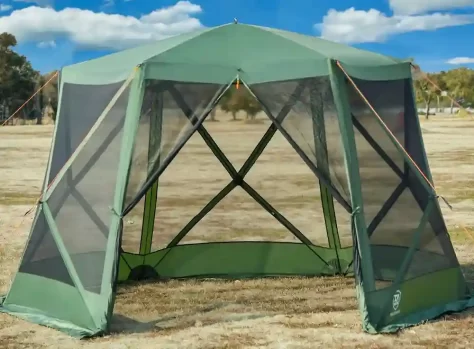 EVER ADVANCED Pop up Screen House Tent for Camping
