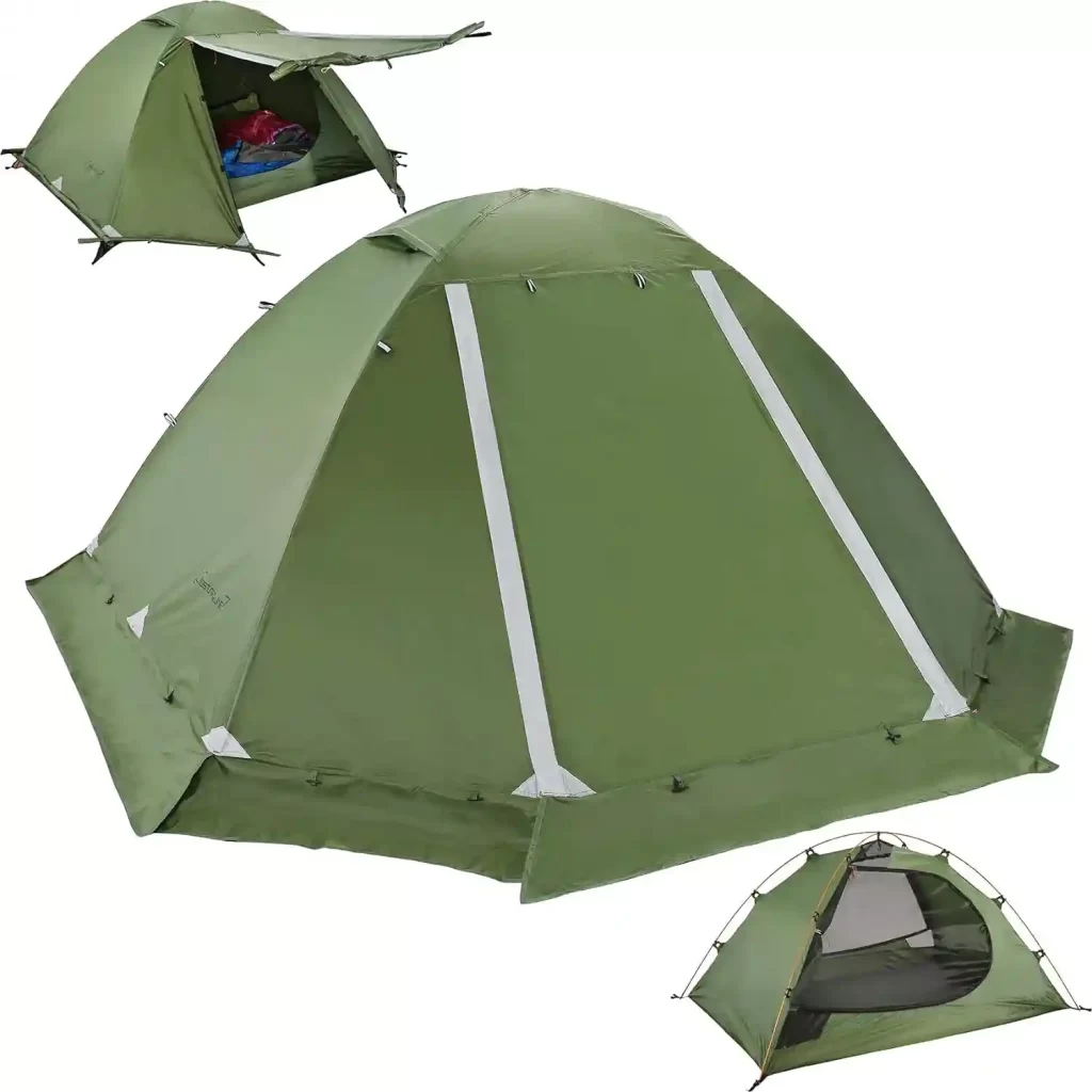 Clostnature 2-Person Lightweight Backpacking Tent