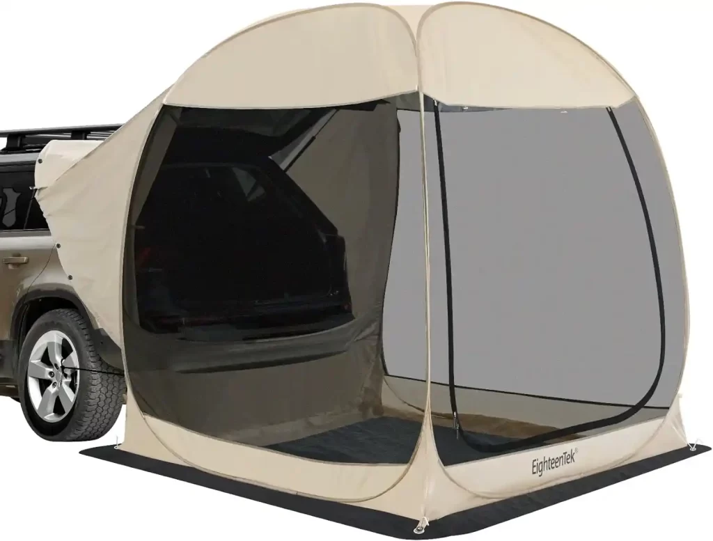 EighteenTek SUV Car Pop Up Camping Tent