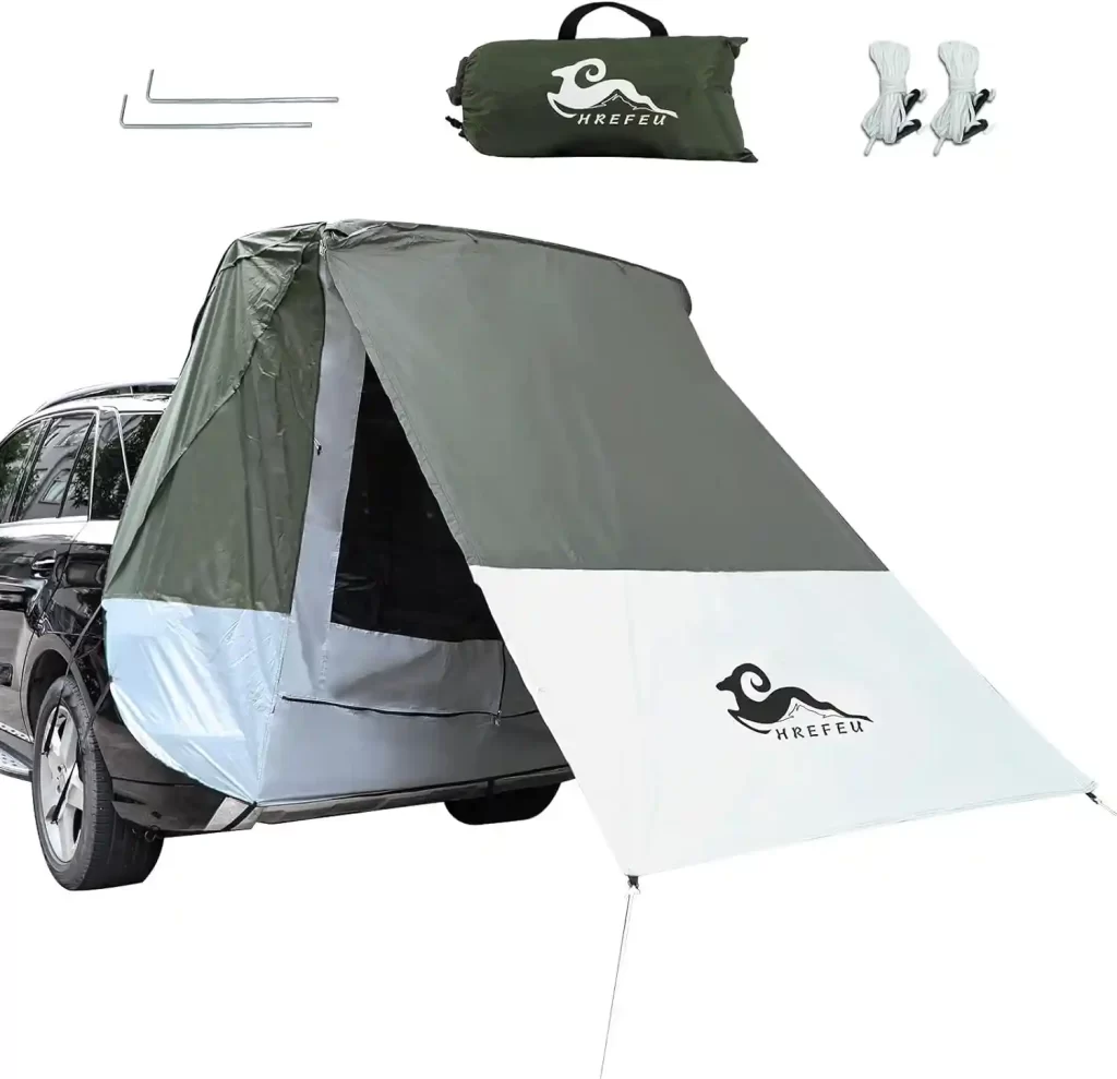 Hrefeu SUV Tailgate Tent with Awning