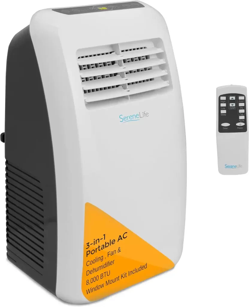 SereneLife SLPAC 3-in-1 Portable Air Conditioner
